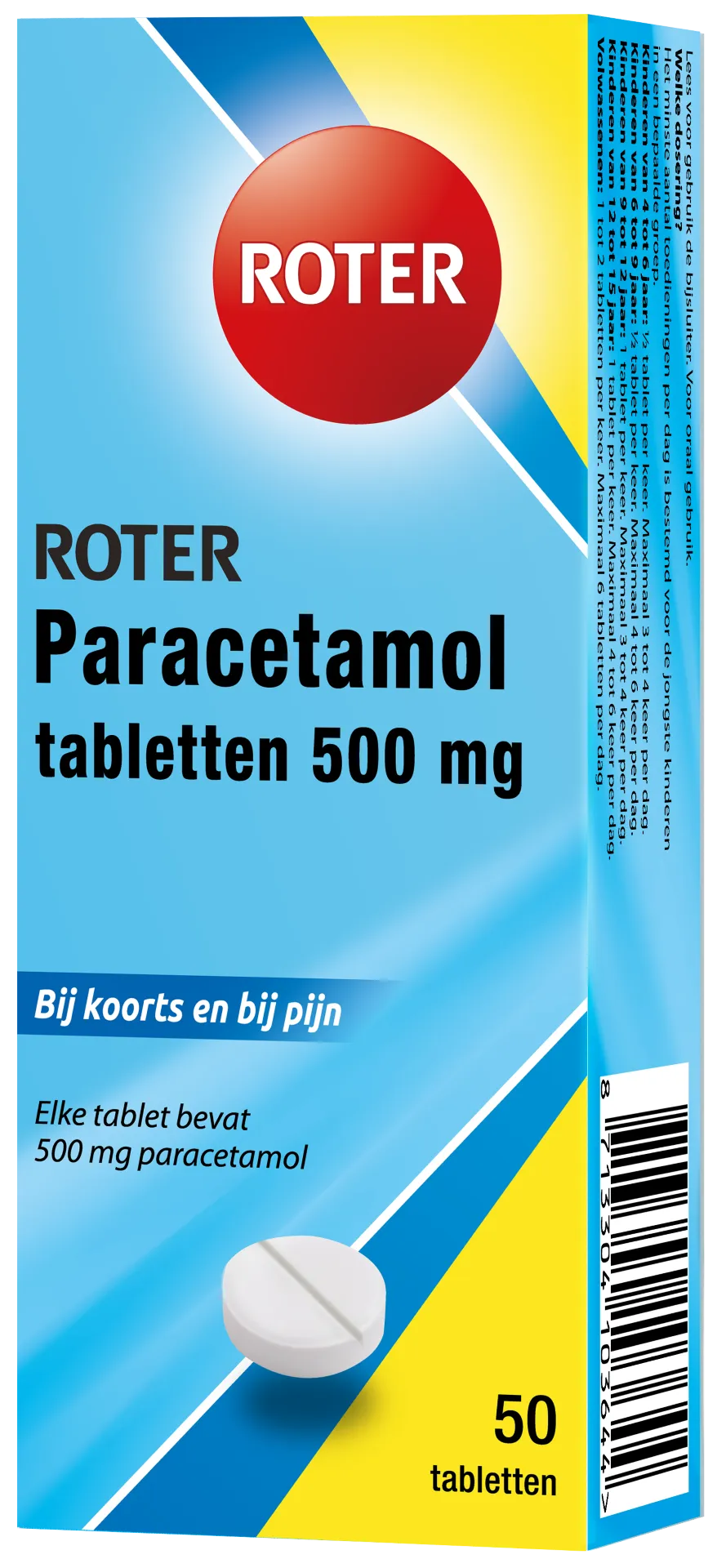 Roter Paracetamol 500 mg (50 tabletten) - image 3