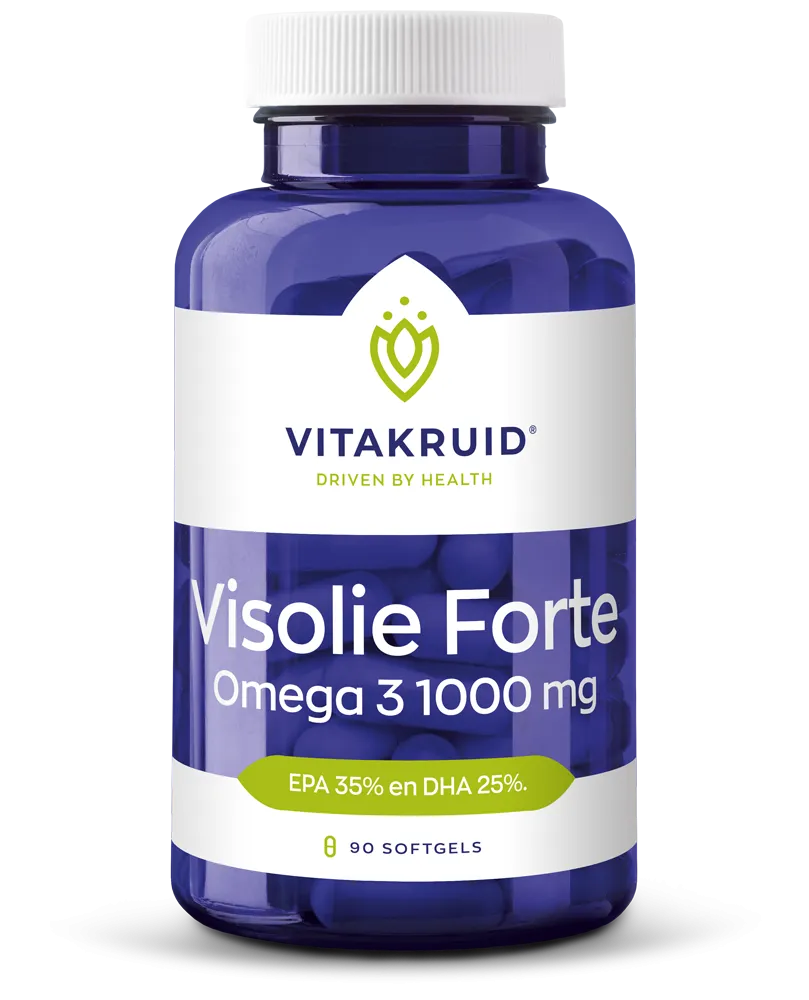 Vitakruid Visolie Forte 1000 Mg Epa 35% Dha 25% (90 Softgels)