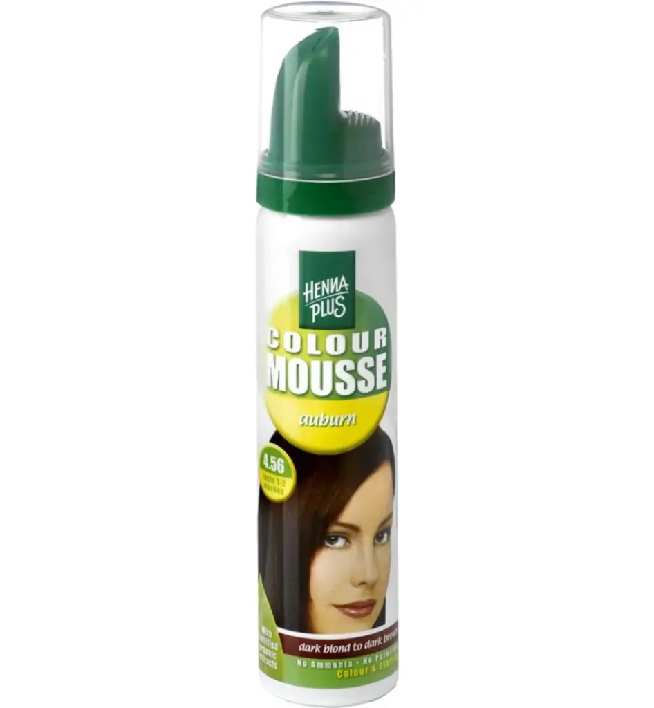 Hennaplus Colour mousse 4.56 auburn (75 ml)
