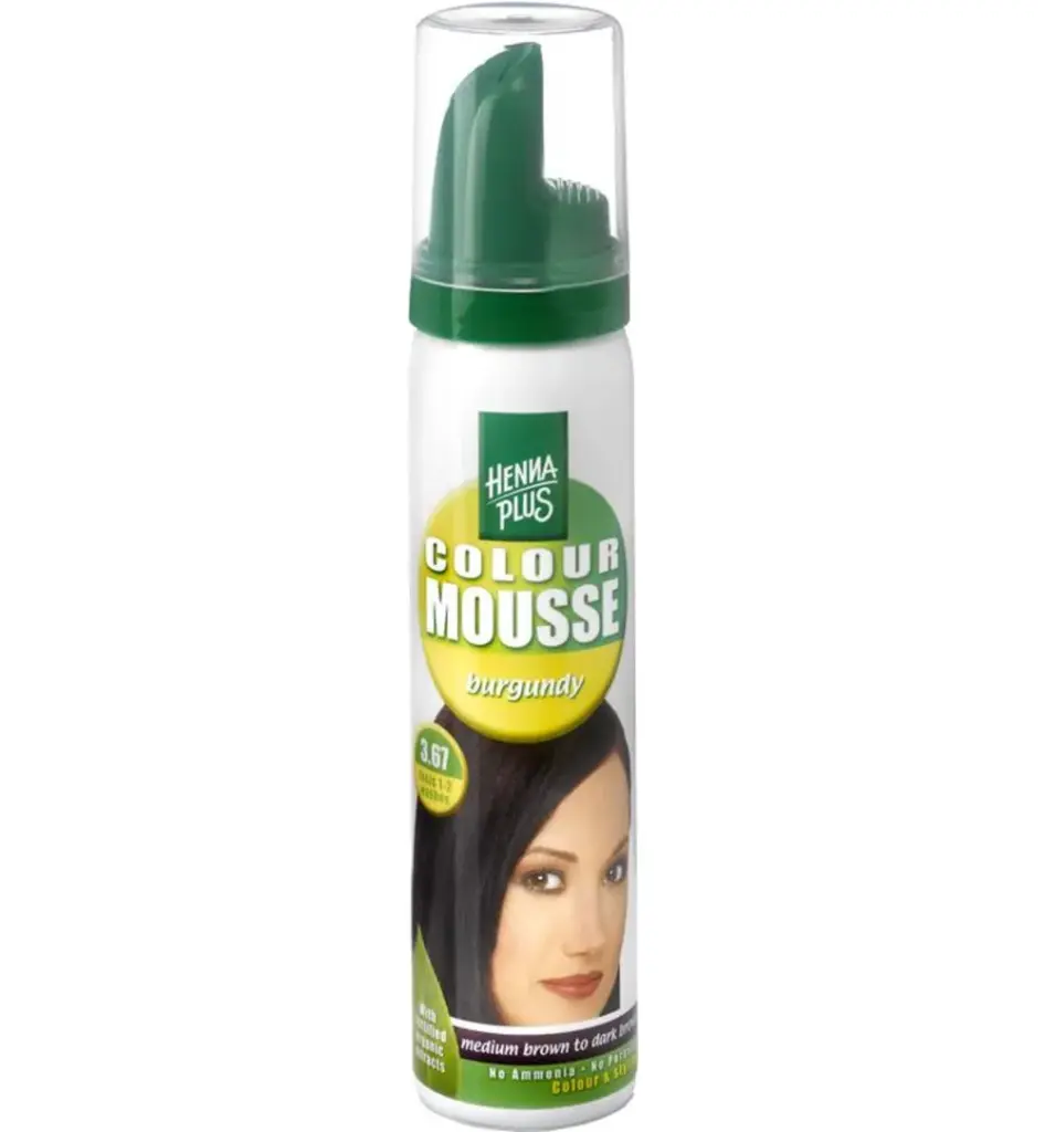Hennaplus Colour Mousse 3.67 Aubergine (75 ml)
