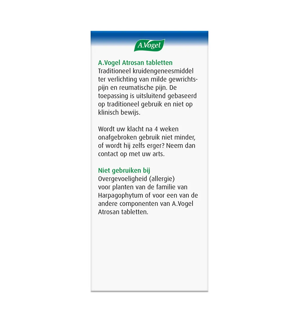 A.Vogel Atrosan (60 tabletten) - image 3