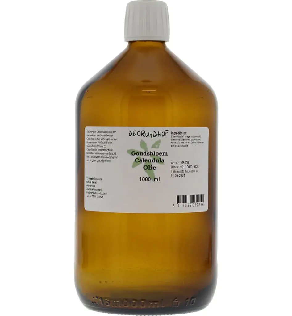 De Cruydhof Calendula/goudsbloem olie (1000 ml)