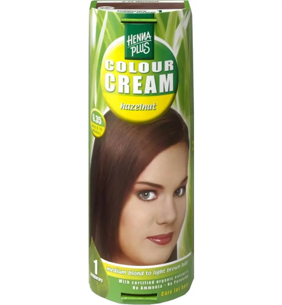 Hennaplus Colour Cream 6.35 Hazelnut (60 ml)