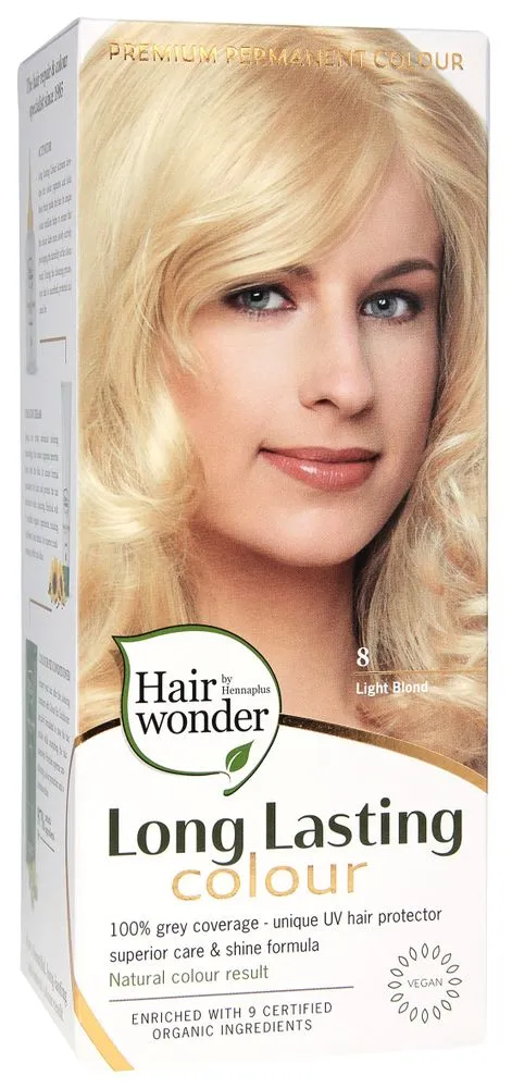 Hairwonder Long Lasting Colour 8 Light Blond (100 ml)