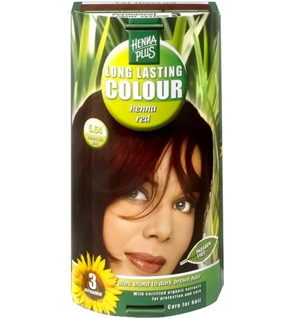 Hennaplus Long Lasting Colour 5.64 Henna Red (100 ml)