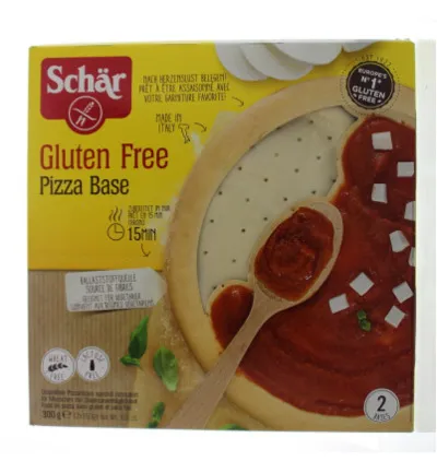 Dr. Schär Pizzabodems (2 Stuks)