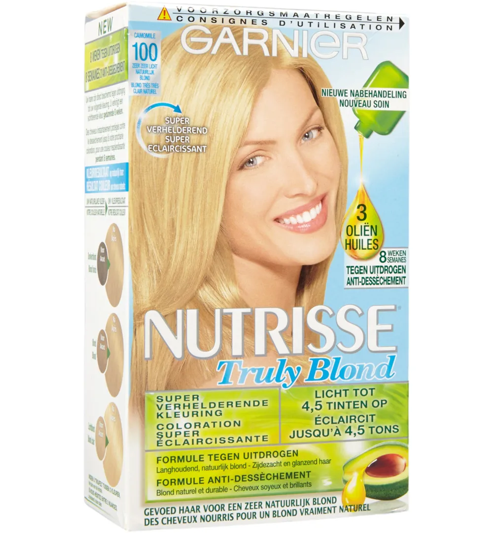 Garnier Nutrisse 100 Truly Blond Camomille (1 set)