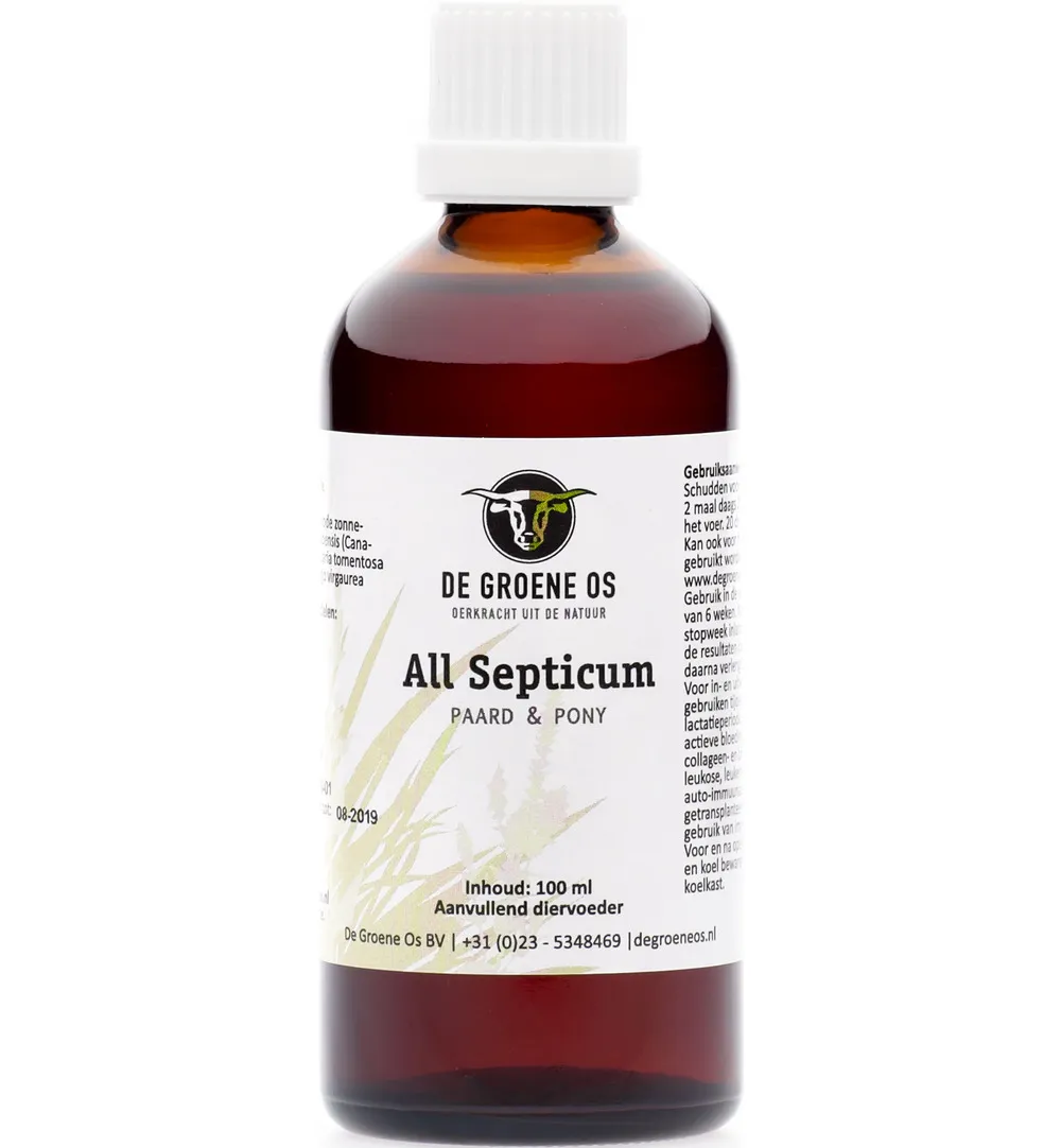 Degroene Os All Septicum Paard/Pony (100 ml)