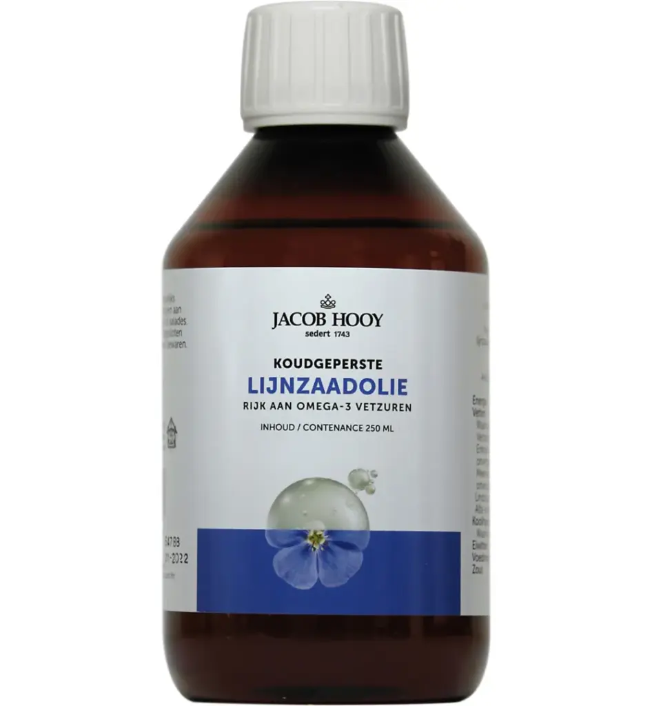 Jacob Hooy Lijnzaad Olie (250 ml)