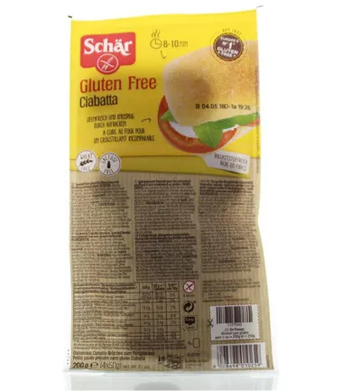 Dr. Schär Ciabatta (4 stuks)