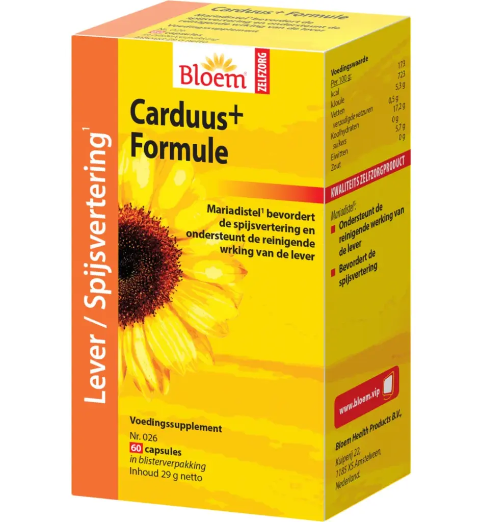 Bloem Carduus+ Formule (60 capsules)