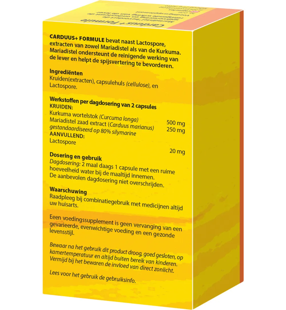Bloem Carduus+ Formule (60 capsules)