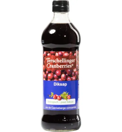 Terschellinger Cranberry diksap bio (500 ml)