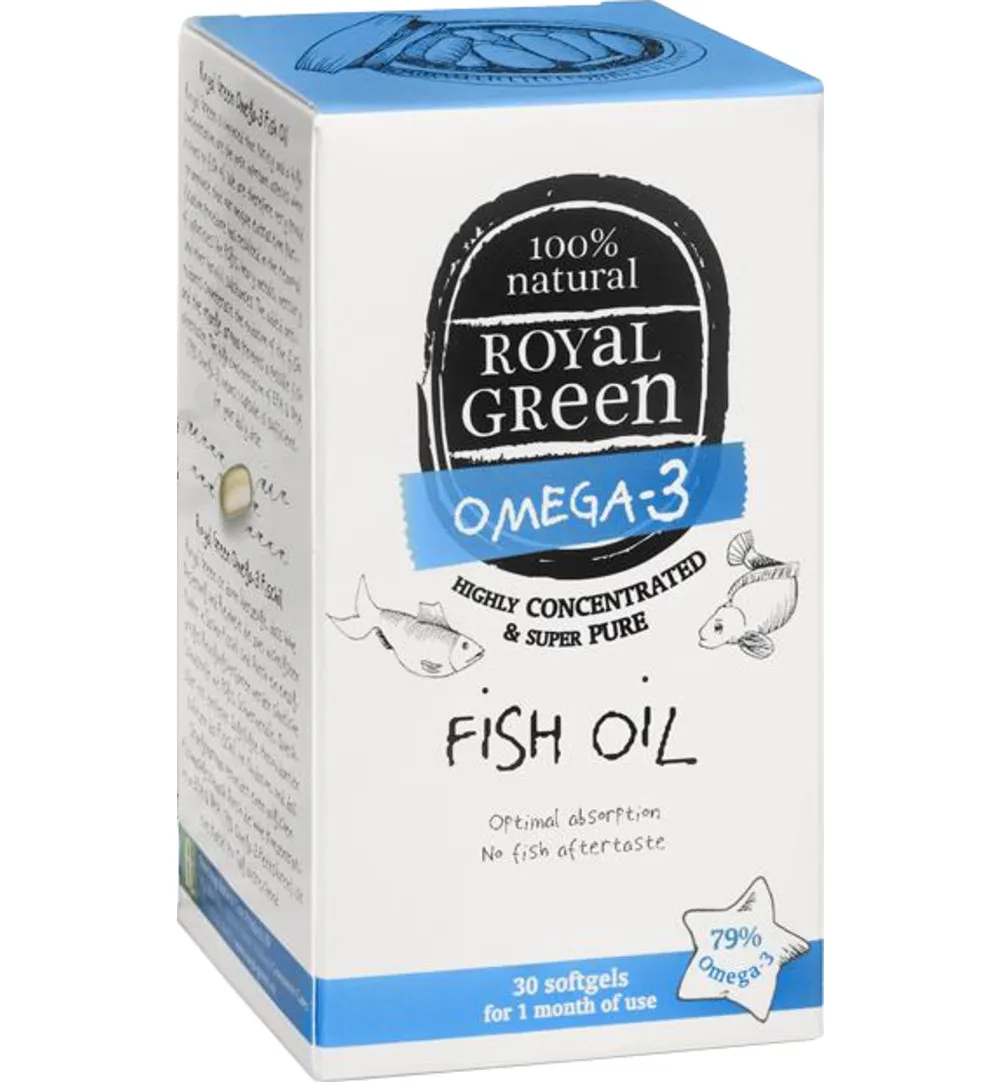Royal Green Omega 3 Visolie (30 Softgels)