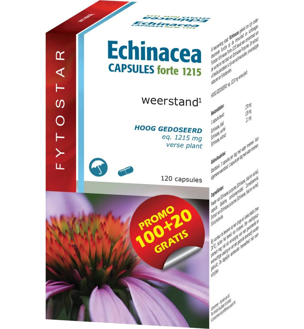 Fytostar Echinacea Forte 1215 Maxi (120 capsules)