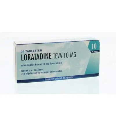 Teva Loratadine 10 mg (30 tabletten)