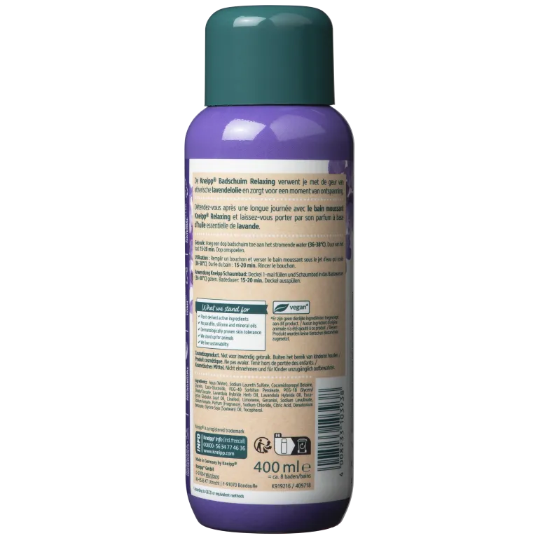 Kneipp Badschuim relaxing lavendel (400 ml)