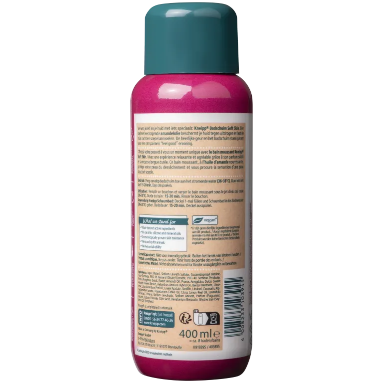 Kneipp Badschuim soft skin amandelbloesem (400 ml)