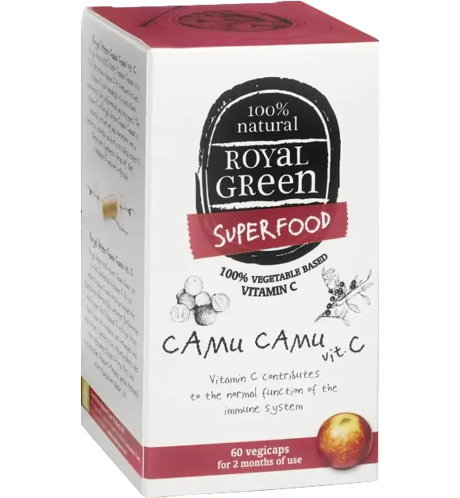 Royal Green Camu camu vitamine C (60 vega capsules)