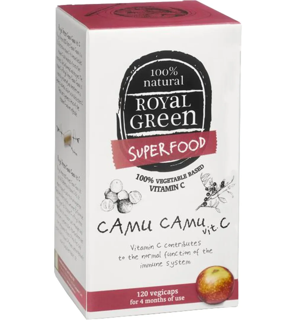 Royal Green Camu camu vitamine C (120 vega capsules)