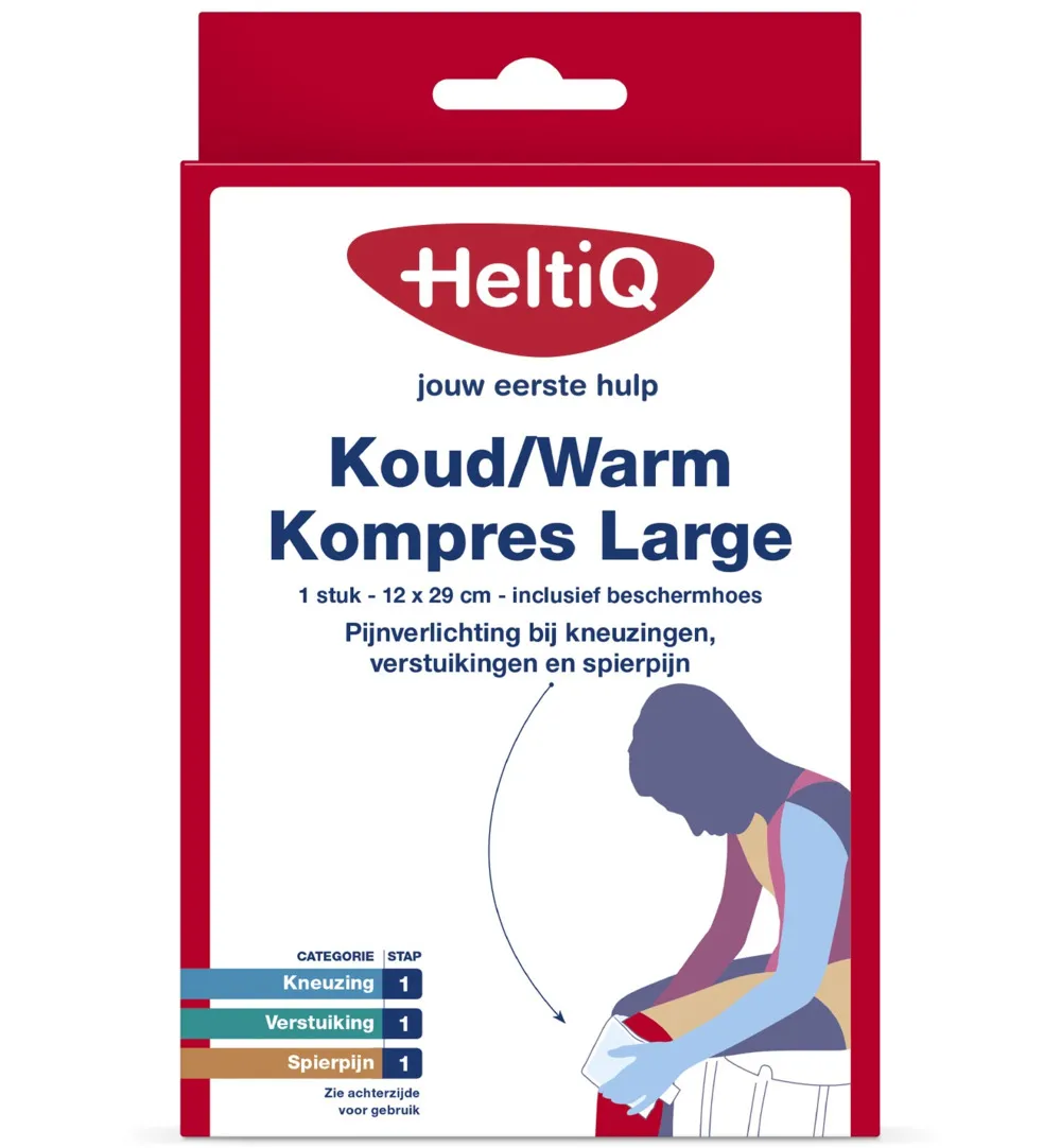 HeltiQ Koud-warm kompres large (1 stuk)