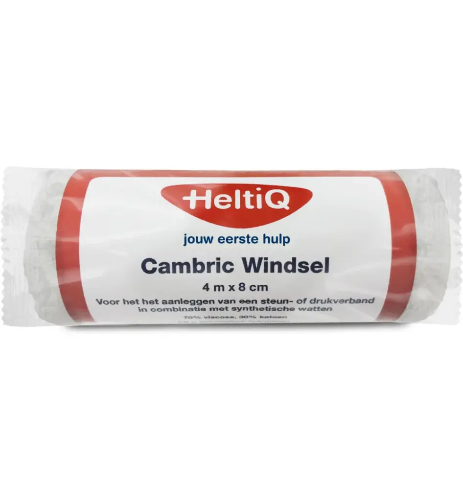 HeltiQ Cambric windsel 4m x 8 cm (1 stuk)