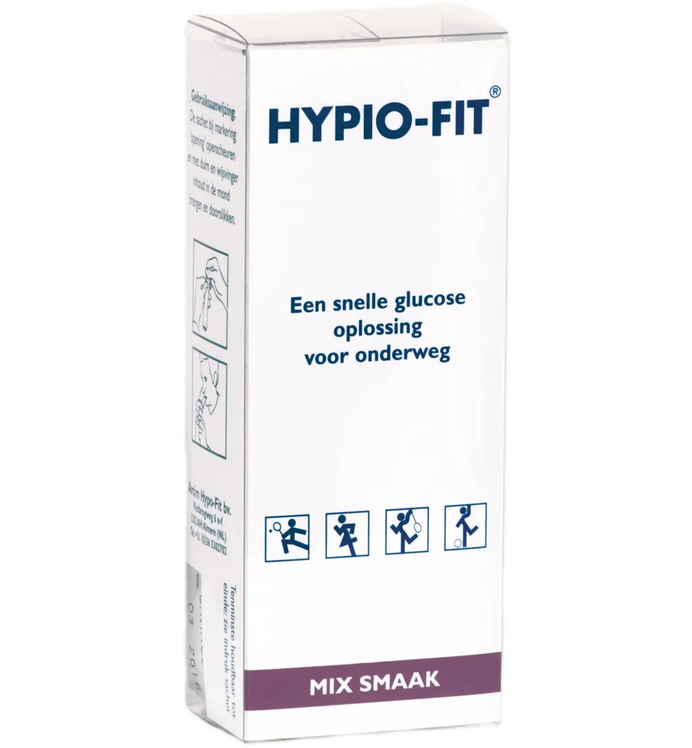 Hypio-Fit Direct Energy Mix Diverse Smaken (12 Zakjes)