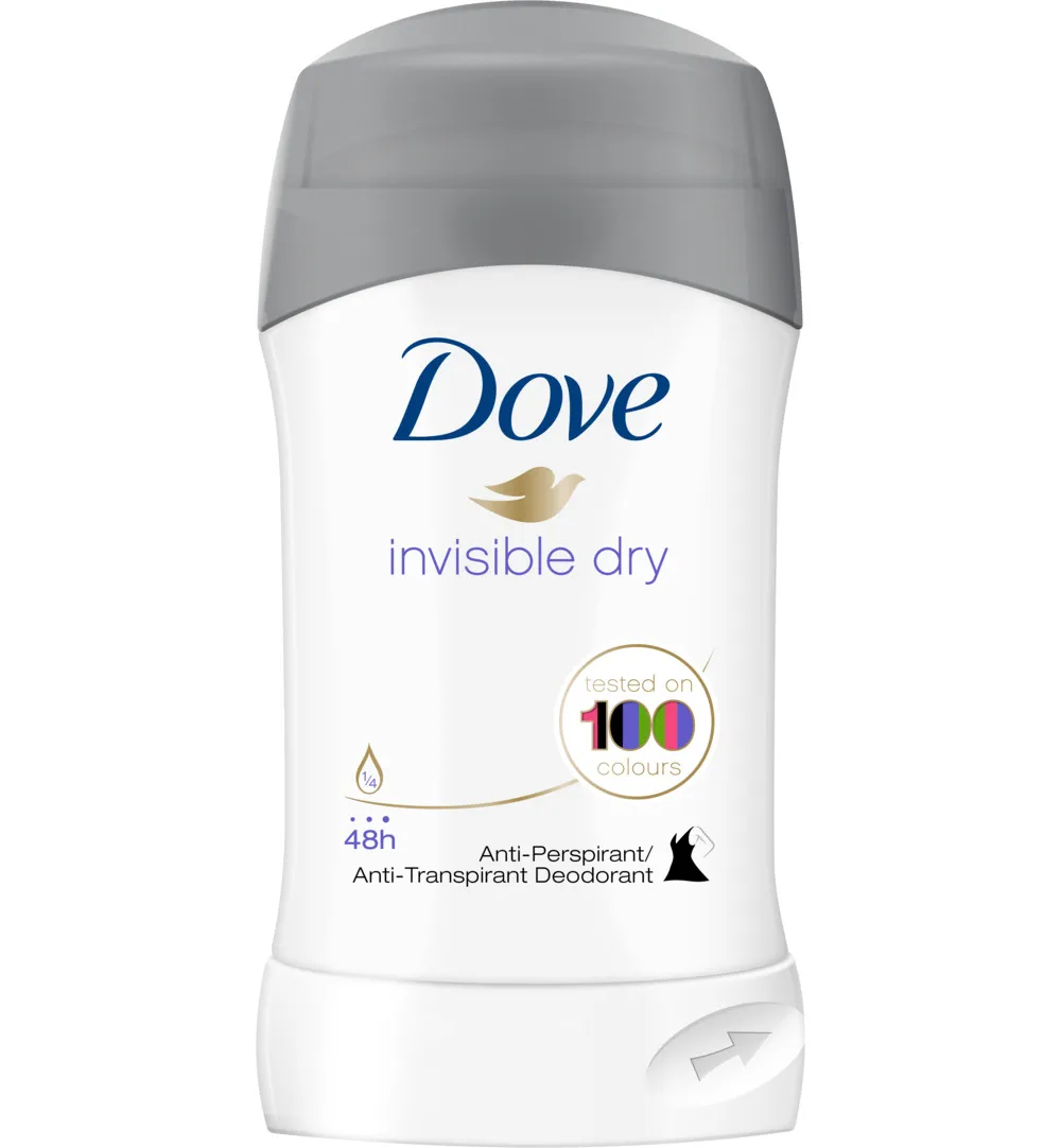 Dove Deodorant stick invisible dry (40 ml)