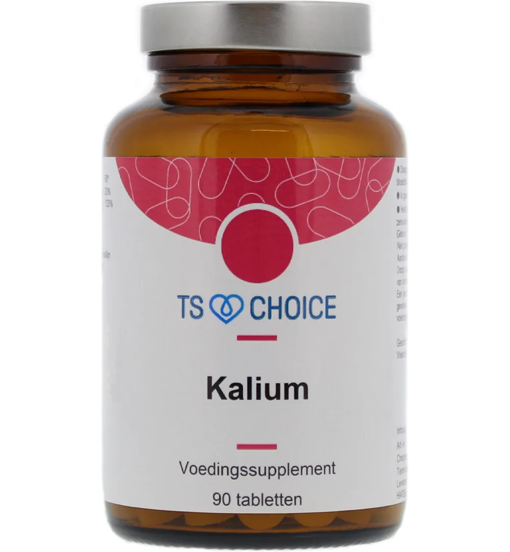 TS Choice Kalium 200 met Vitamine C (90 tabletten)
