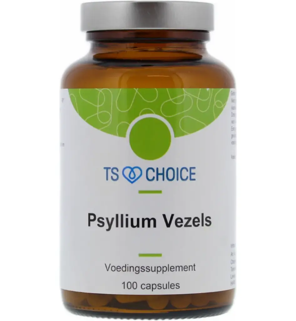 Ts Choice Psylliumvezels 350 (100 capsules)