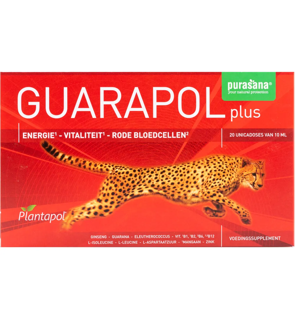 Purasana Plantapol Guarapol Plus (20 stuks)