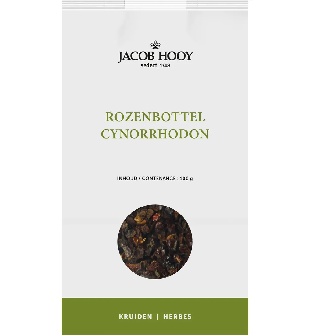 Jacob Hooy Rozenbottel zonder zaad (100 gr)