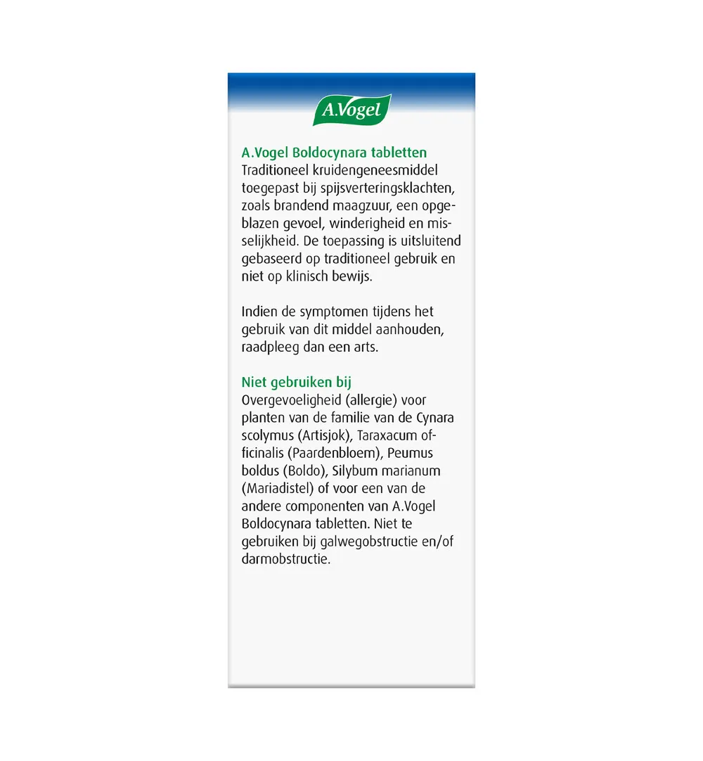 A.Vogel Boldocynara (80 tabletten) - image 3