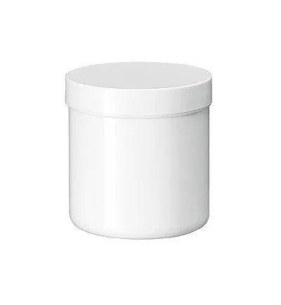 Blockland Zalfpot Wit Pp Plastobel Gedopt 200Ml Schroefdop (25 stuks)