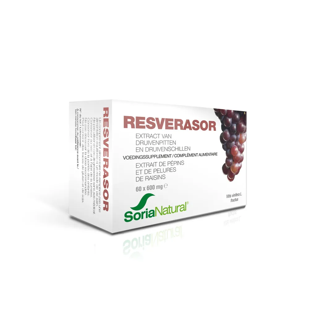Soria Resverasor OPC's 600 mg (60 tabletten)