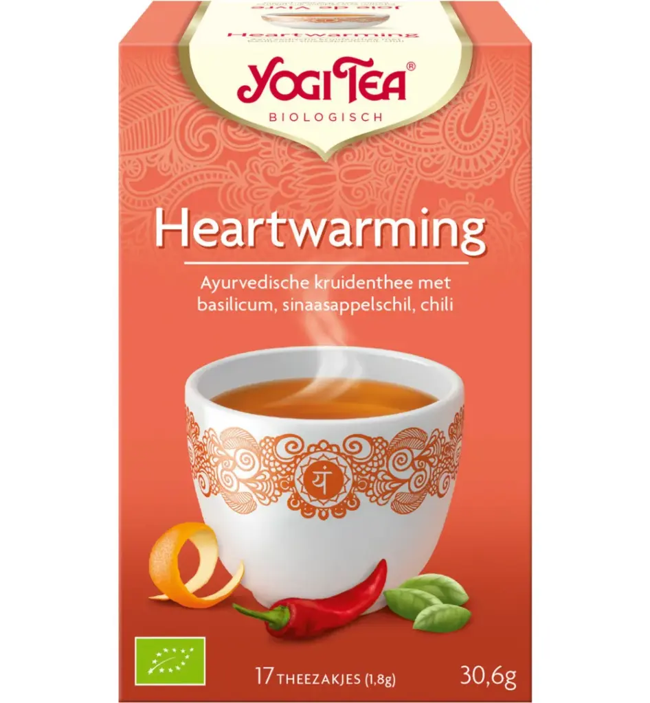 Yogi Tea Heartwarming bio (17 stuks)
