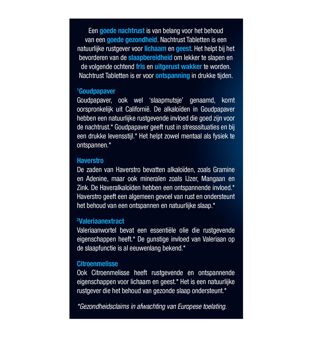 Lucovitaal Nachtrust (100 tabletten) - image 5