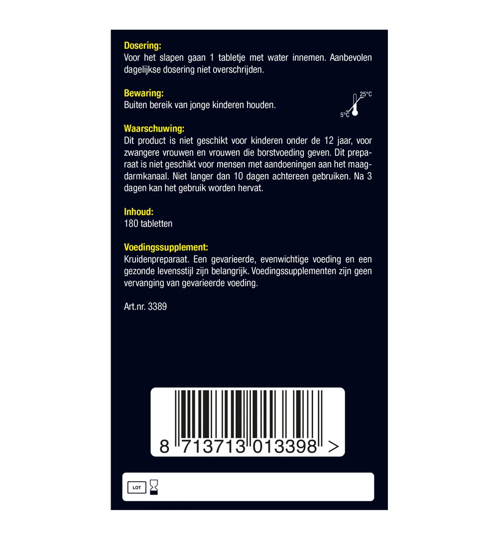 Lucovitaal Stoelgang Met Senna (180 tabletten) - image 6