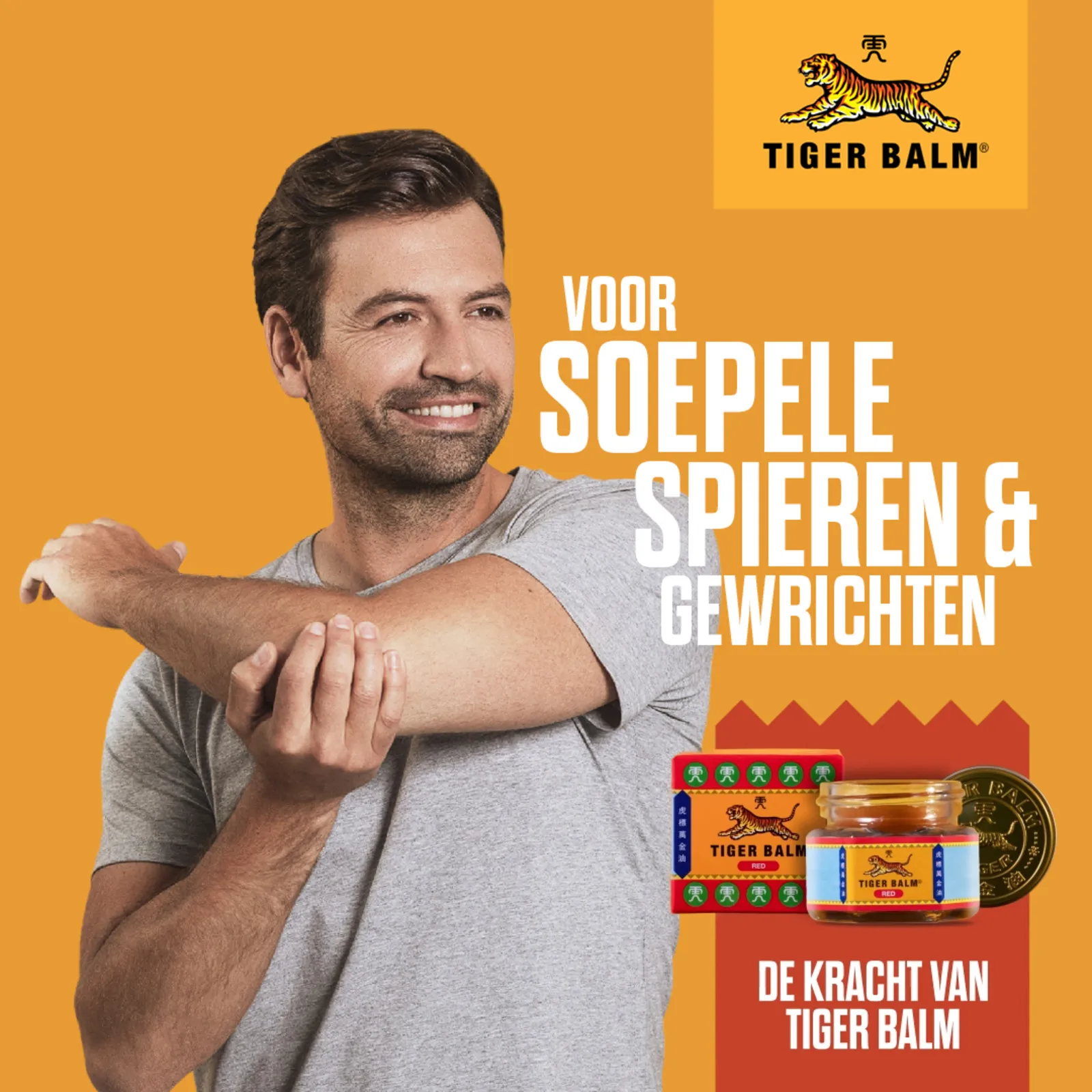 Tiger Balm Rood (30 gr)
