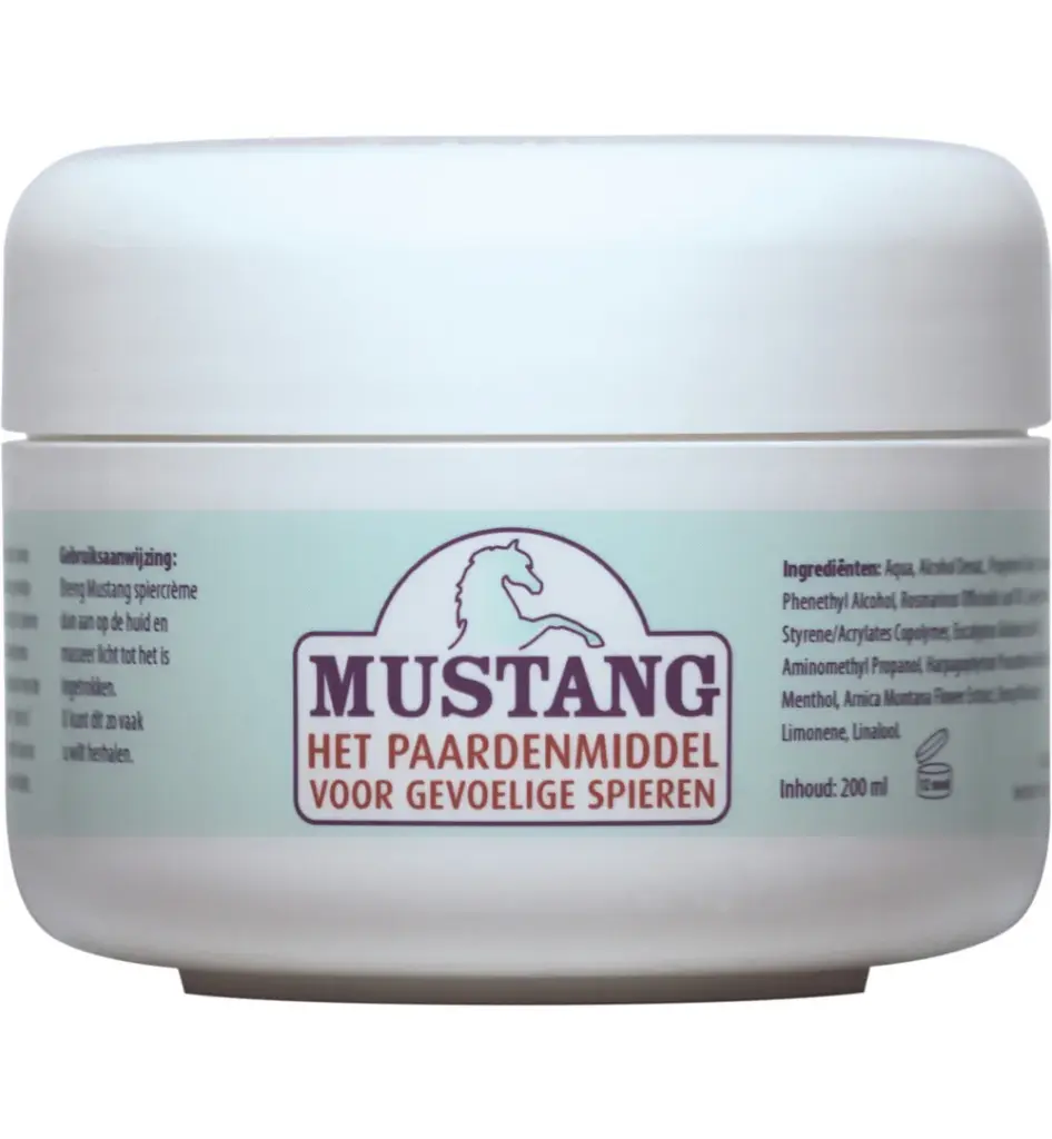 Jacob Hooy Mustang Spiercreme (200 ml)