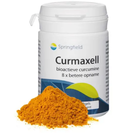 Springfield Curmaxell bioactieve curcumine (60 softgels)