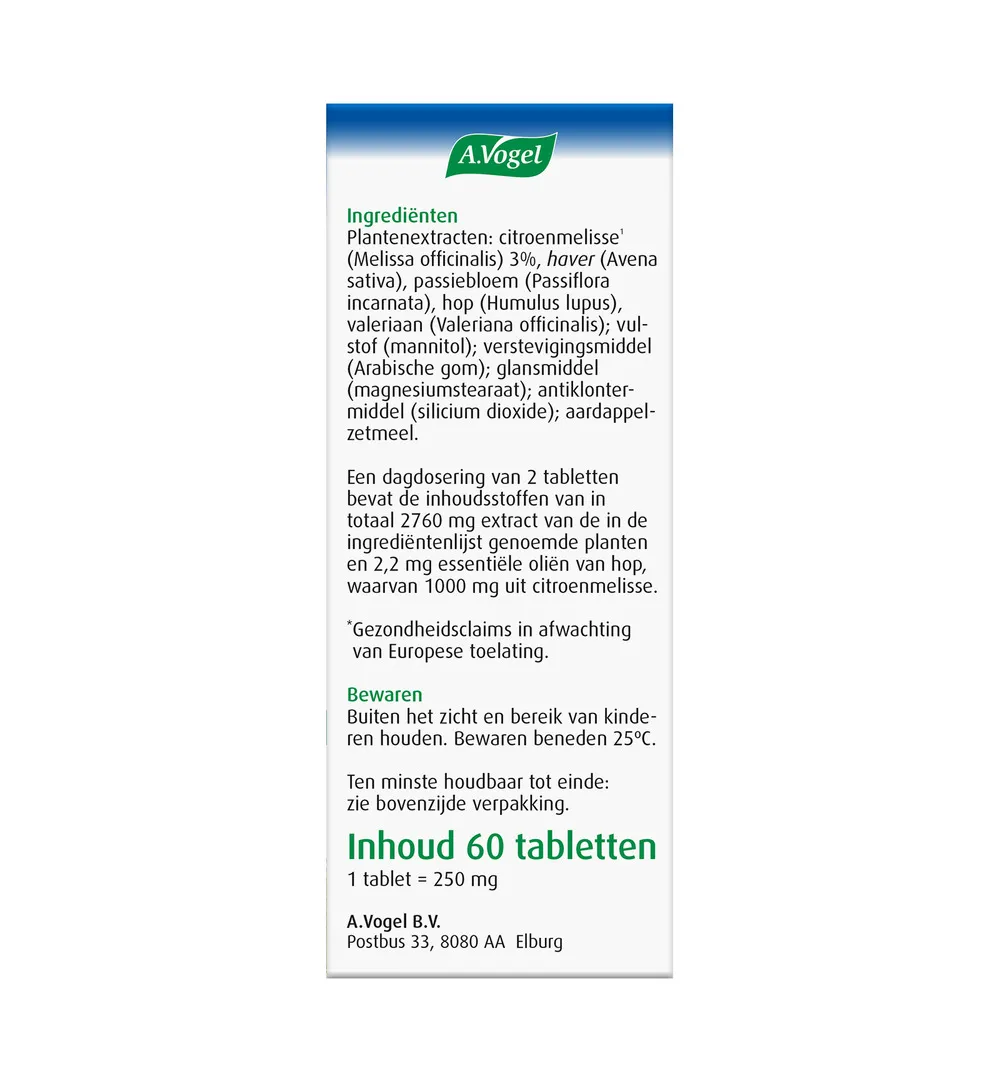 A.Vogel Dormeasan (60 tabletten) - image 4