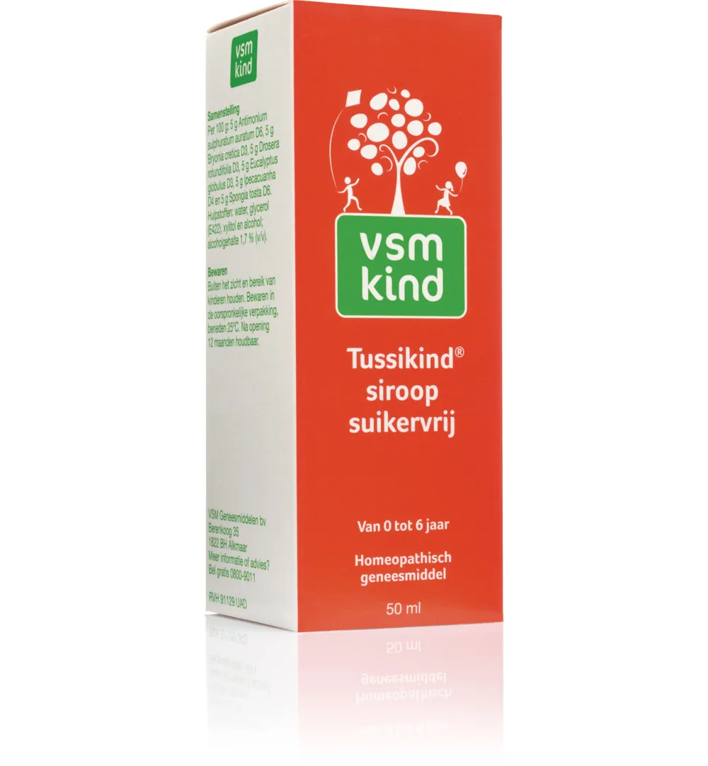 VSM Tussikind siroop suikervrij (50 ml) - image 2