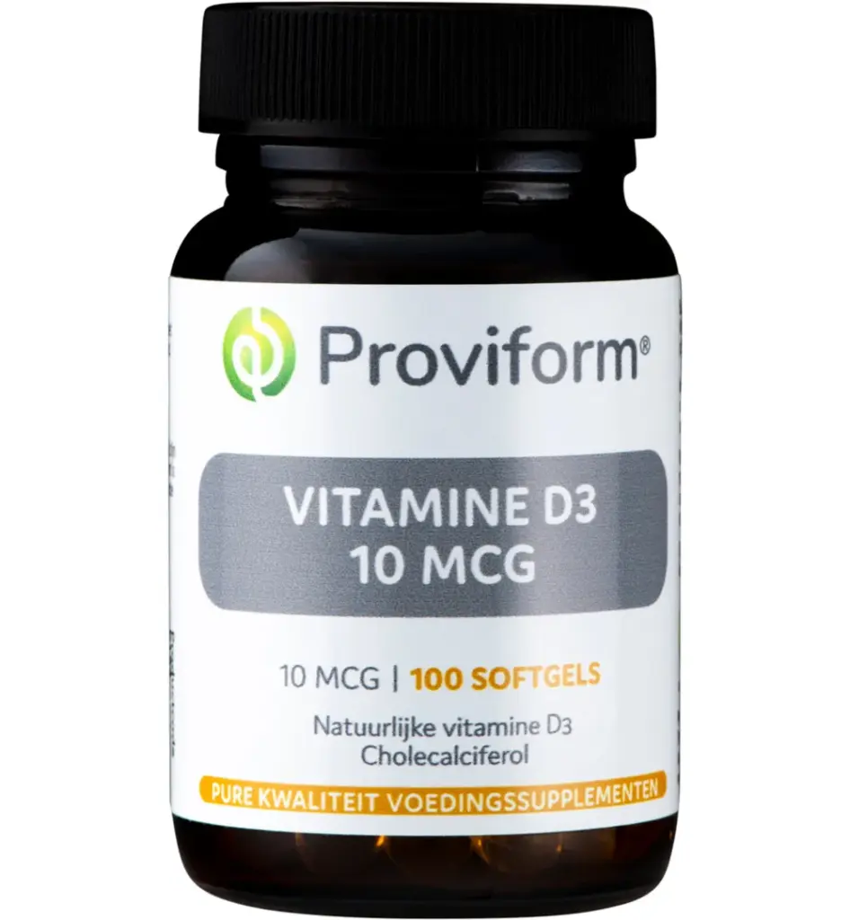 Proviform Vitamine D3 10Mcg (100 softgels)