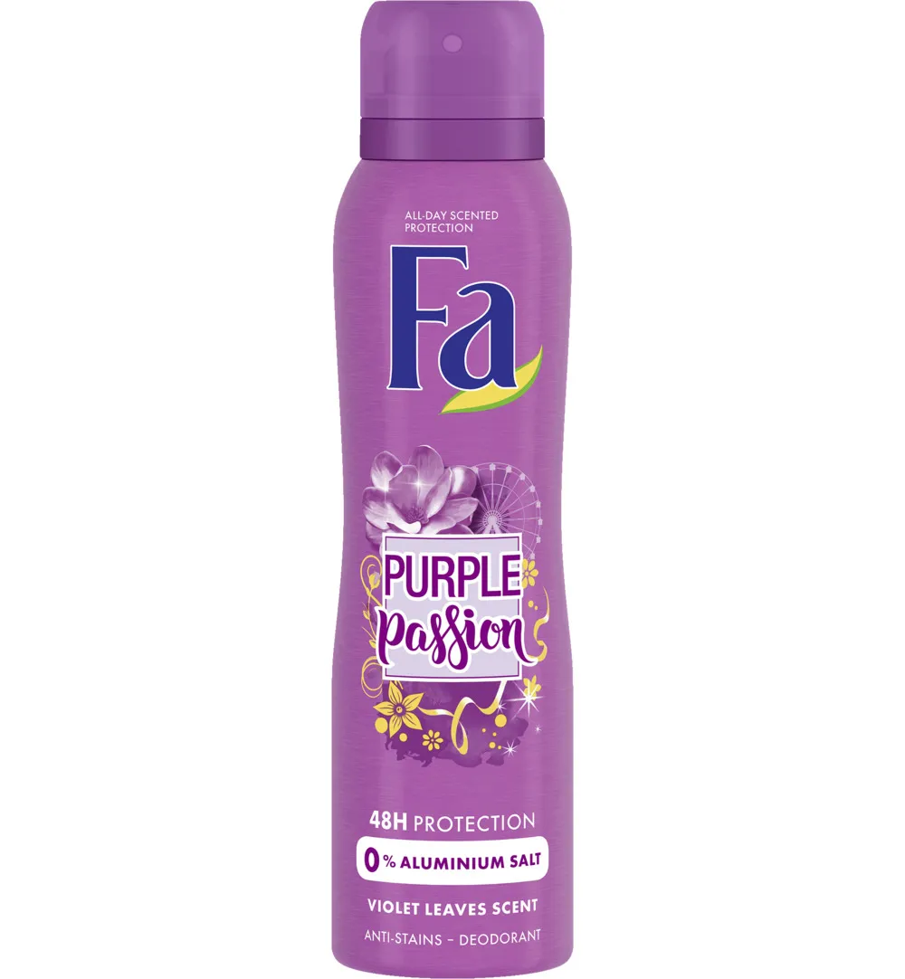 Fa Deodorant spray purple passion (150 ml)