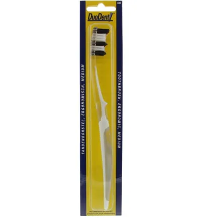 Duodent Tandenborstel ergonomisch medium (1 stuk)