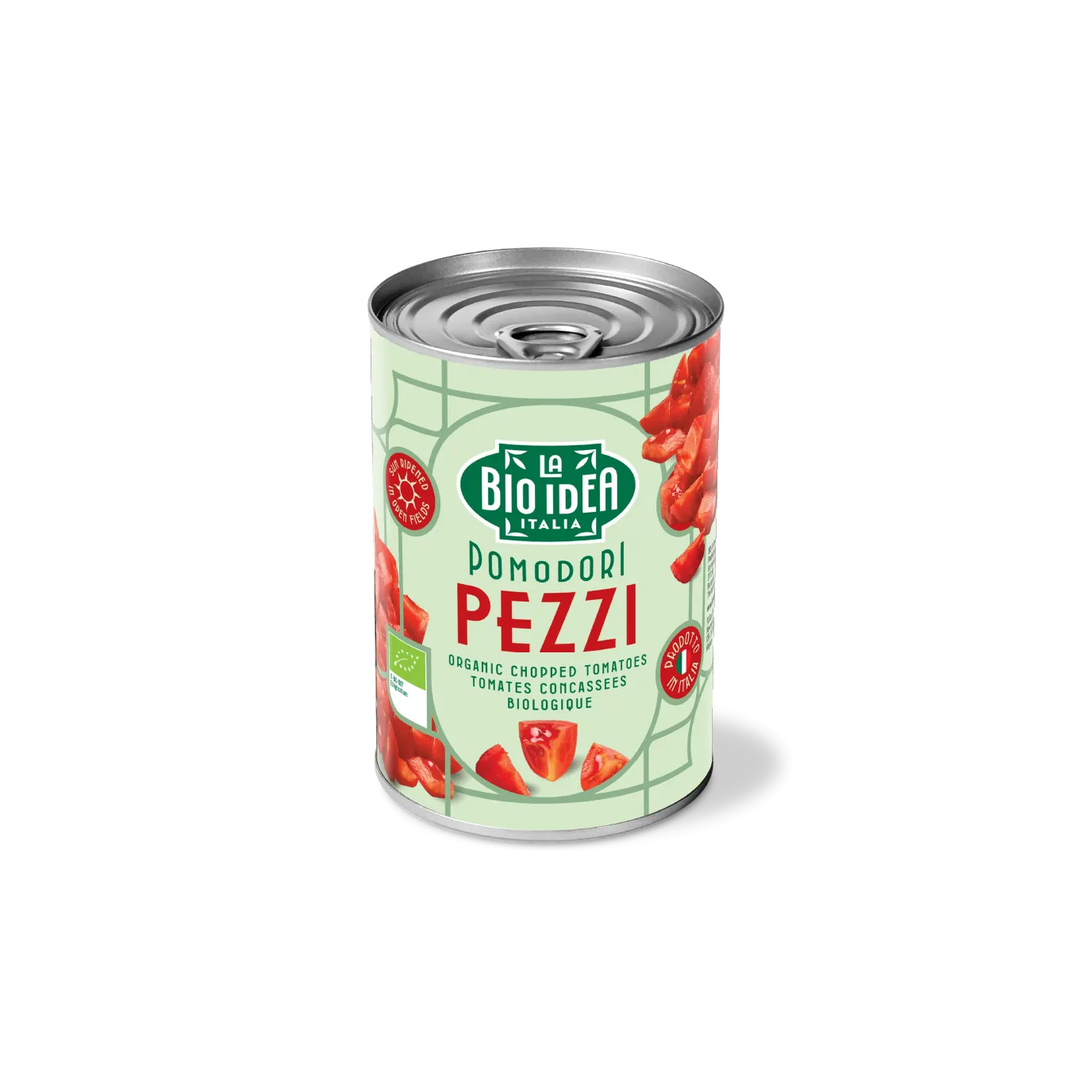 La Bio Idea Tomatenstukjes In Blik Bio (400 gr)