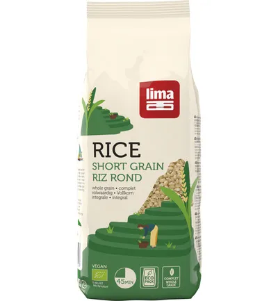 Lima Rijst Rond Bio (1000 gr)