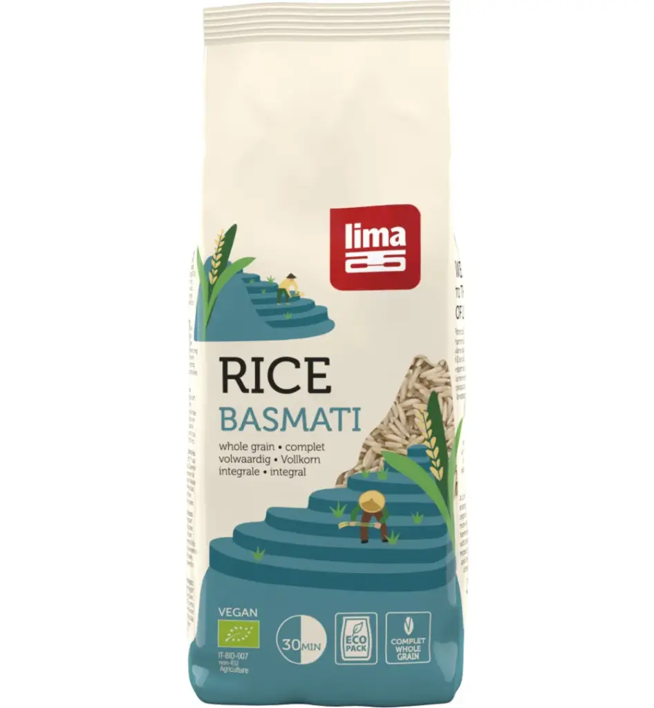Lima Rijst Basmati Bio (500 gr)