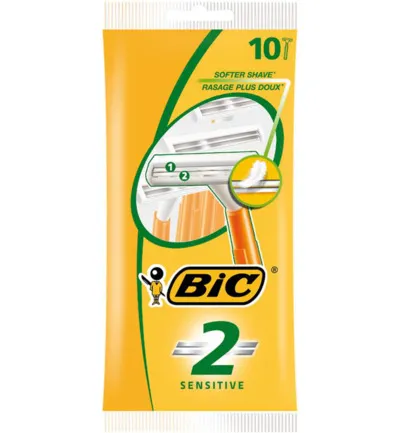 Bic Twin easy sensitive scheermesjes (10 stuks)